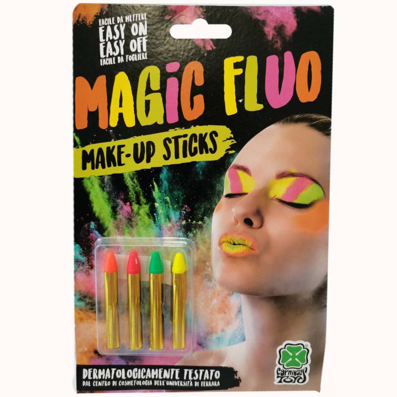 Trucchi Carnevale Faccia Magic Fluo Make Up