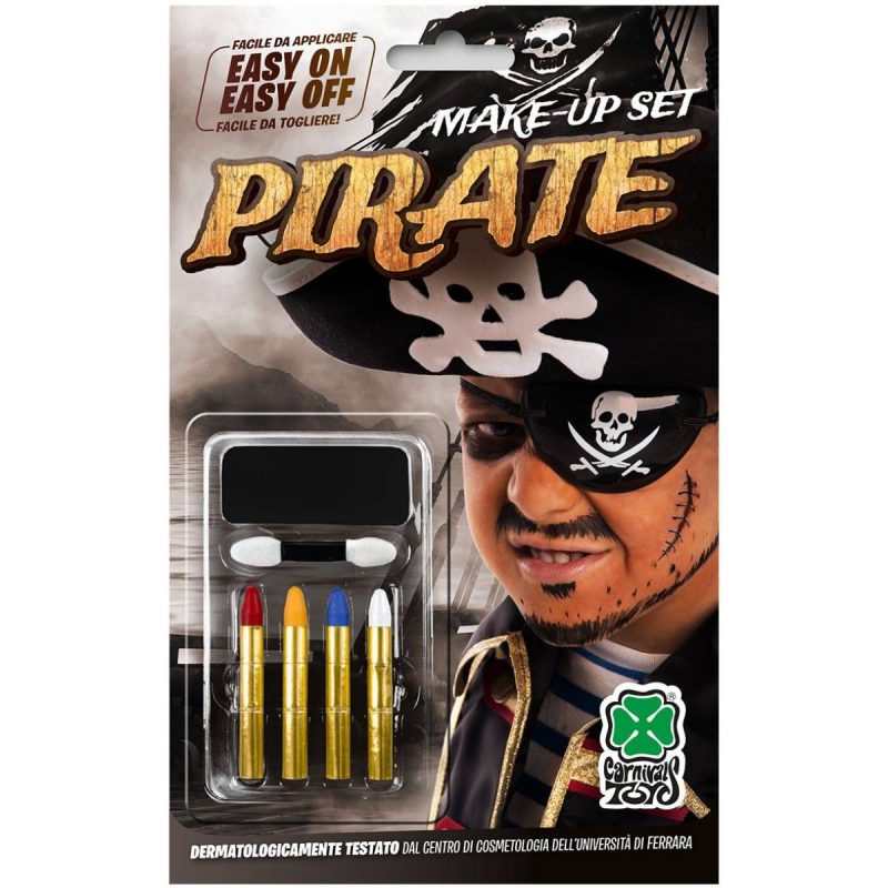 Trucchi Carnevale Make Up Trucco Per Faccia Da Pirata