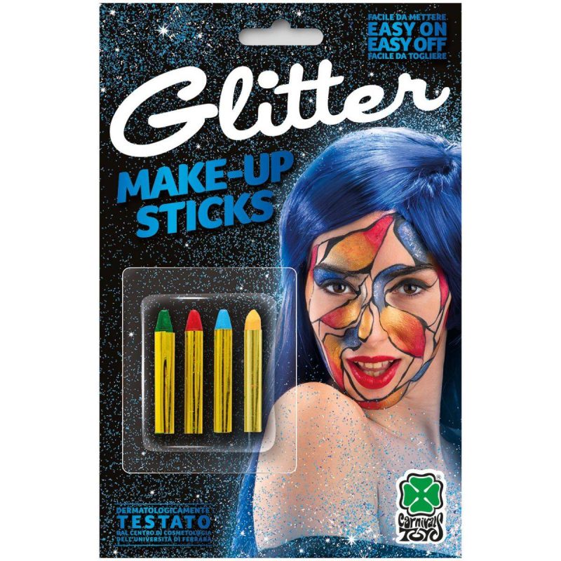 Trucchi Carnevale Make Up Trucco Per Faccia Glitterato