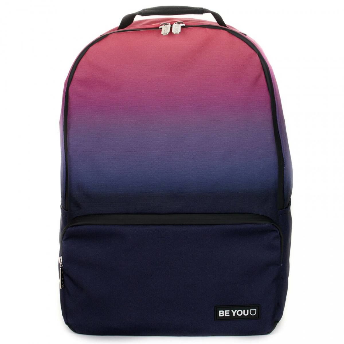 Zaino Be You Americano Nero-Fucsia - immagine 2