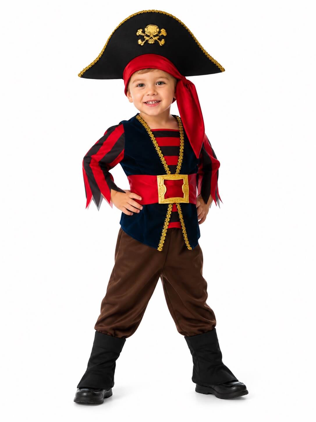 Costume Pirata Bambino Compagno Bucaniere Rubie's 3 anni