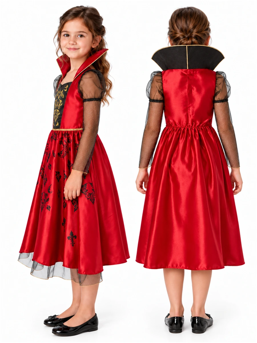Costume da Vampira per Bambina 300417 2
