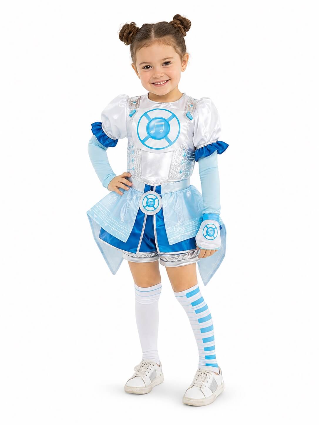 Costume Jasmine Miracle Tunes Bambina con Cuffie 4 anni