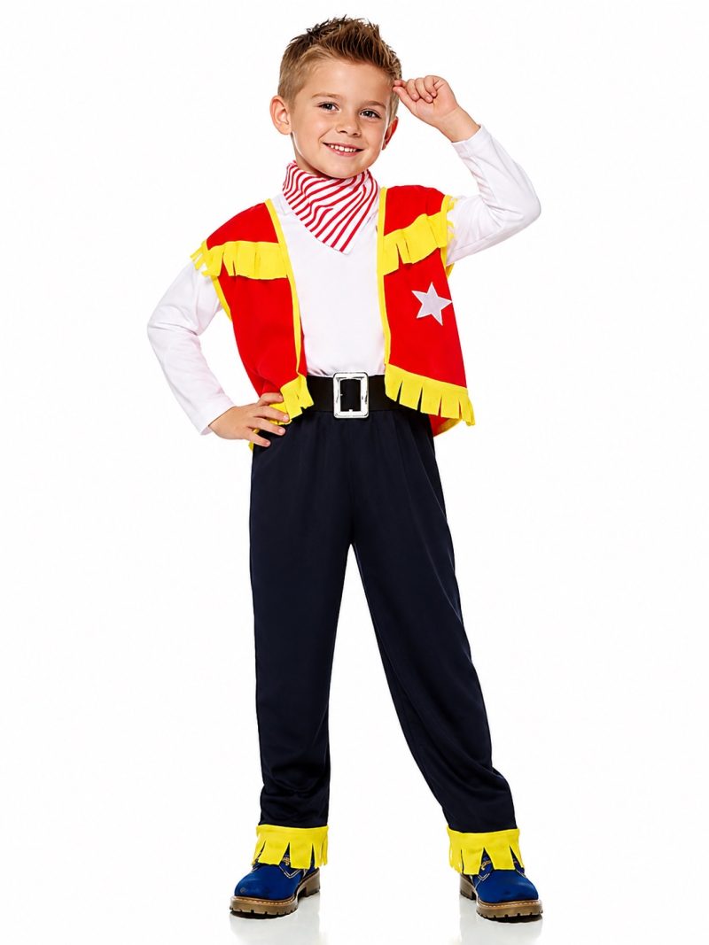 Costume Sceriffo Bambino Cowboy Western 3-5 Anni Rubie's