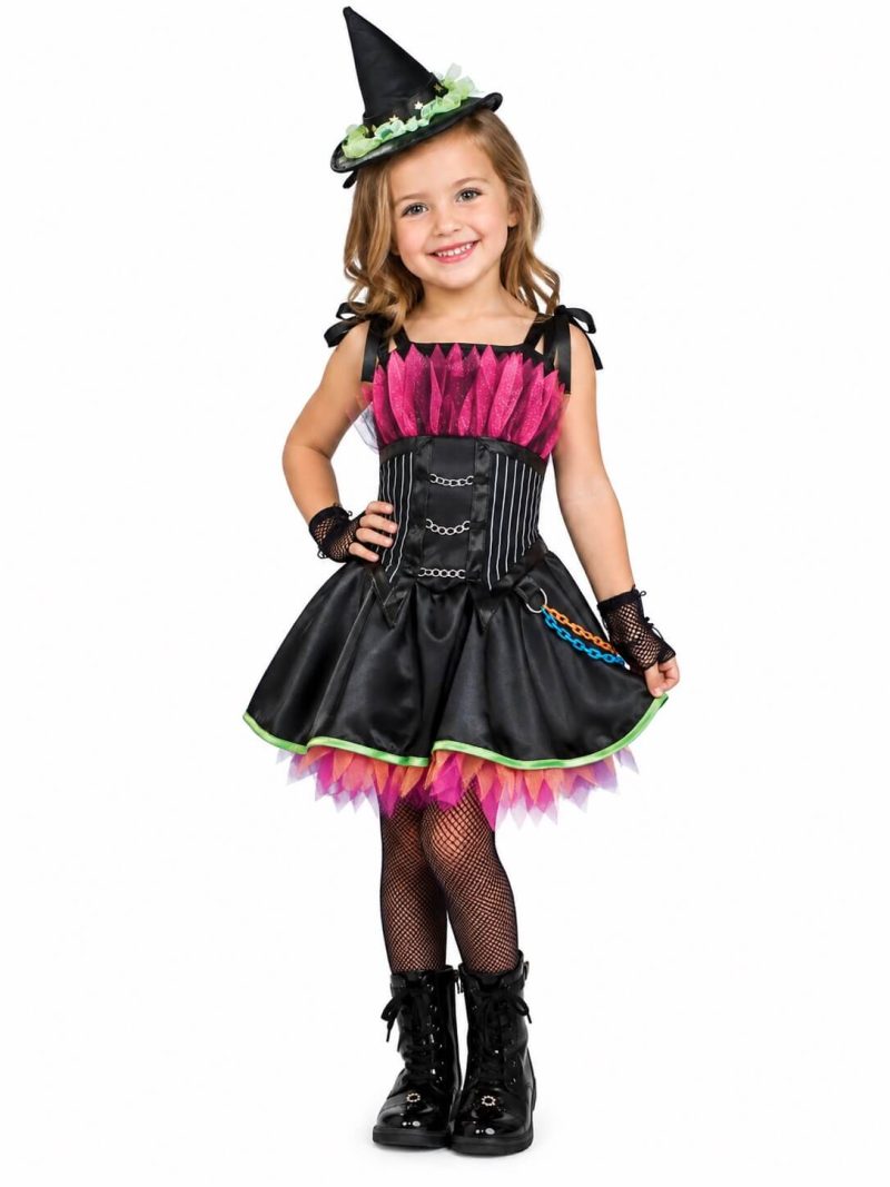 Costume Strega Rock Bambina Rockin' Out Witch Rubie's Halloween