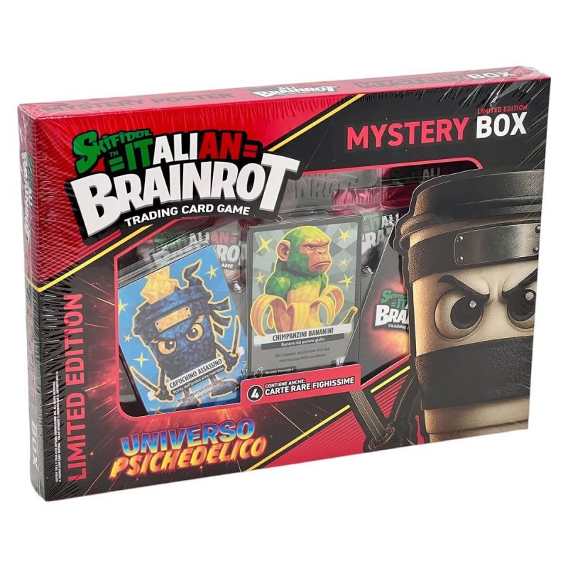 Carte Collezionabili Italian Brainrot Skifidol Box Alpha