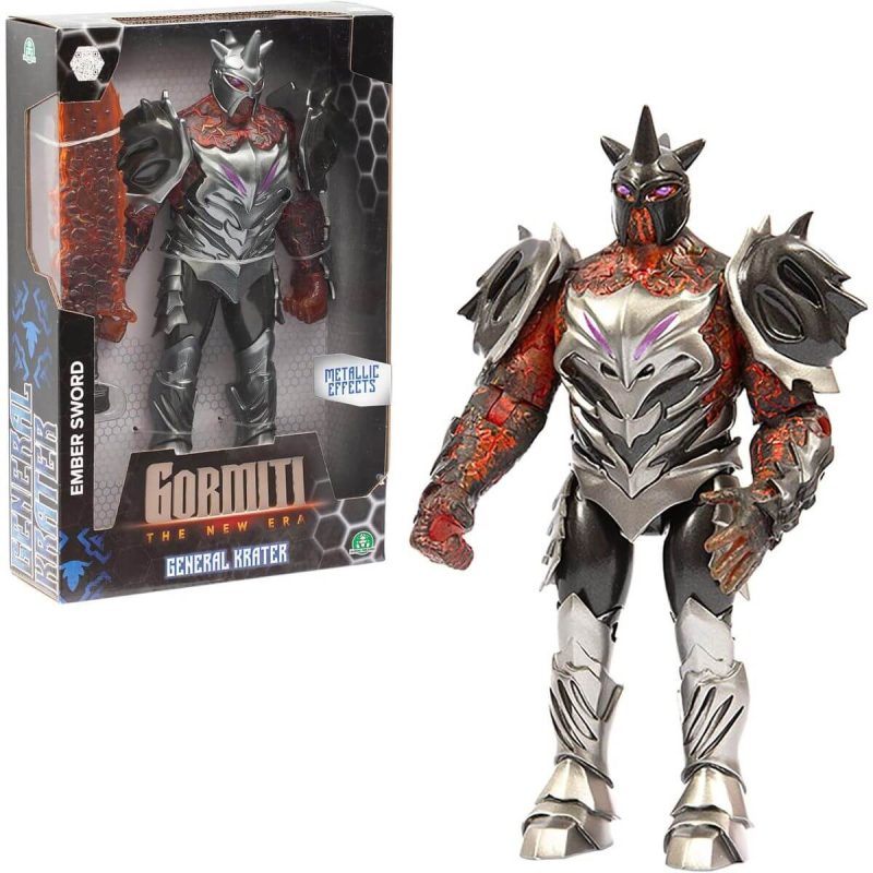 Gormiti Generale Krater Action Figure Villain 27 cm