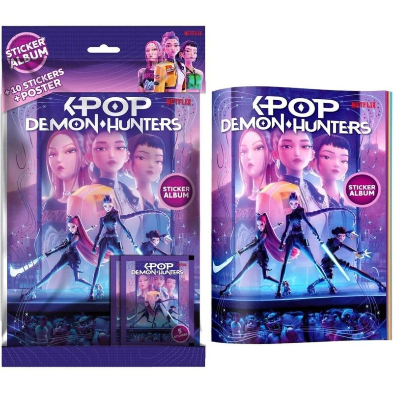 KPop Demon Hunters Album Figurine Starter Pack