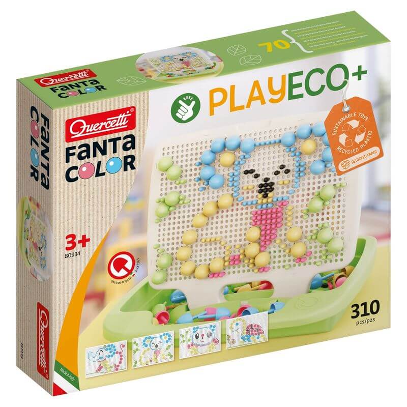 Quercetti Fantacolor Eco 80934 Gioco di Chiodini