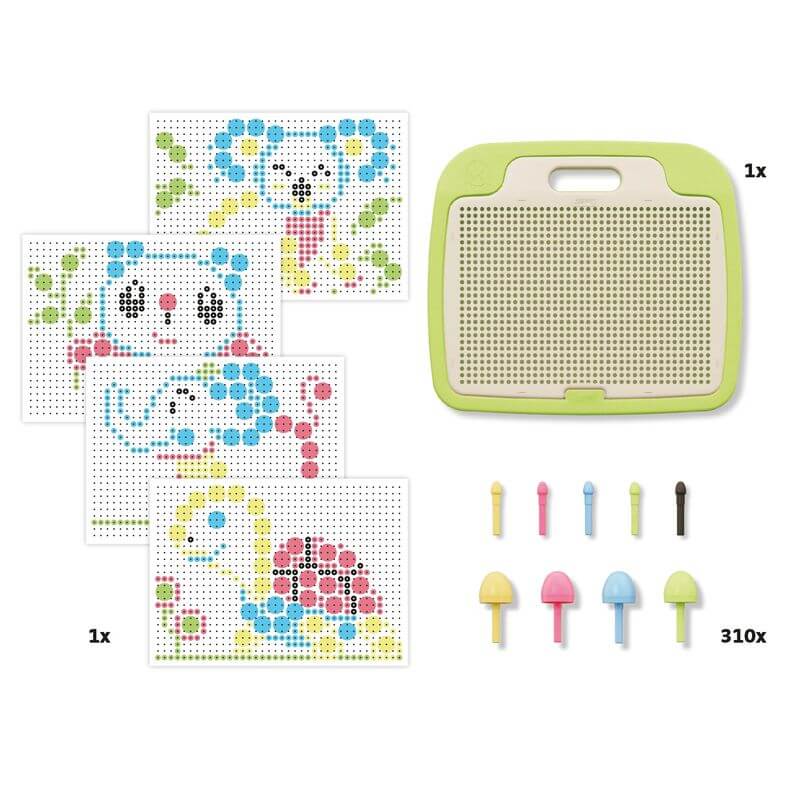 Quercetti Fantacolor Eco 80934 Gioco di Chiodini - immagine 3