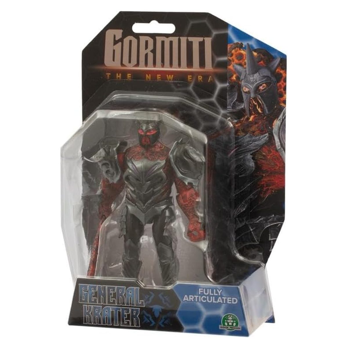 Confezione blister del Gormiti Generale Krater 15 cm di Giochi Preziosi