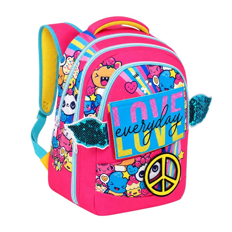 Zaino Trap GoPop 3 Scomparti Estensibile Porta PC Scuola Tempo Libero parte anteriore