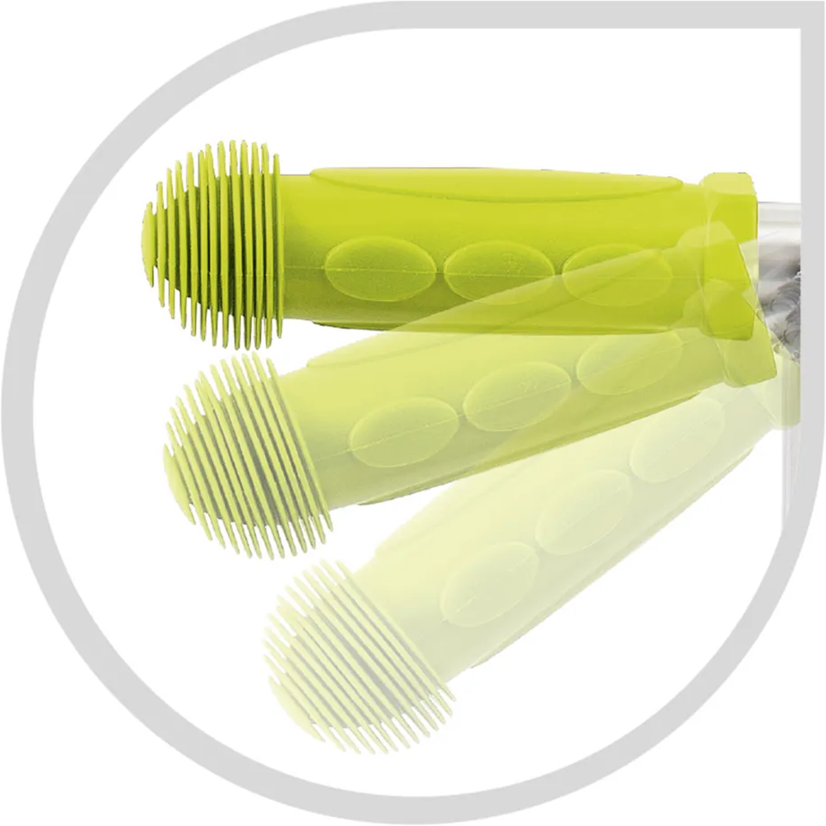 Monopattino Sun&Sport verde a 3 ruote: dettaglio delle manopole richiudibili