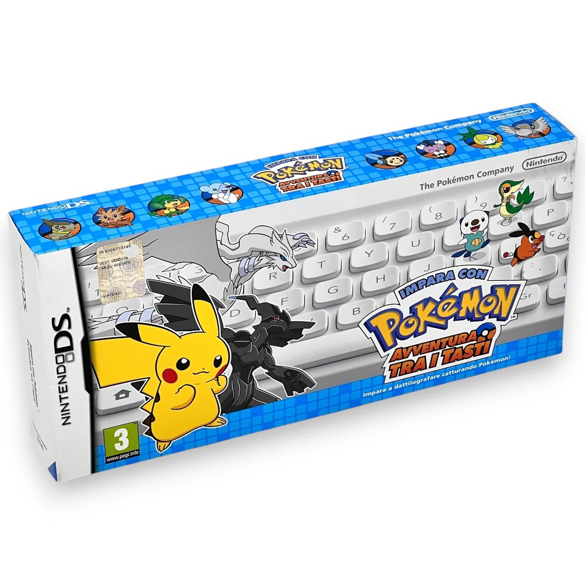 Tastiera Nintendo DS Pokémon: confezione Impara con Pokémon Avventura tra i Tasti